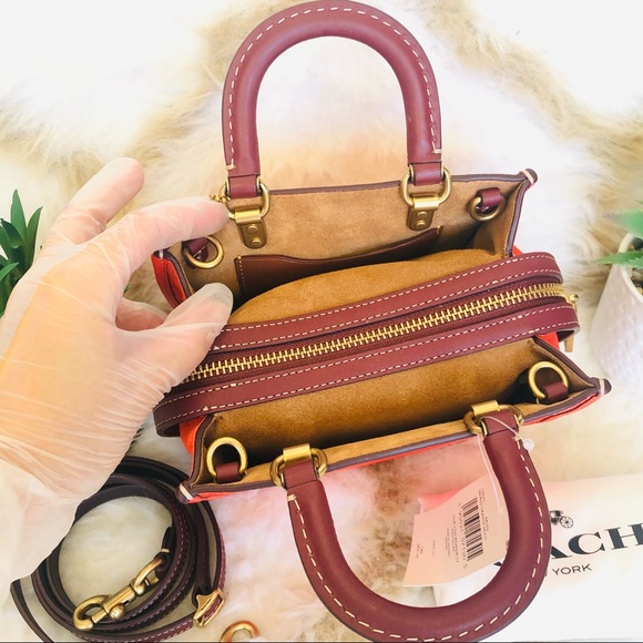 Authentic Brand New Coach Rogue 17 CB573 In Colorblock - Picture 8 of 13